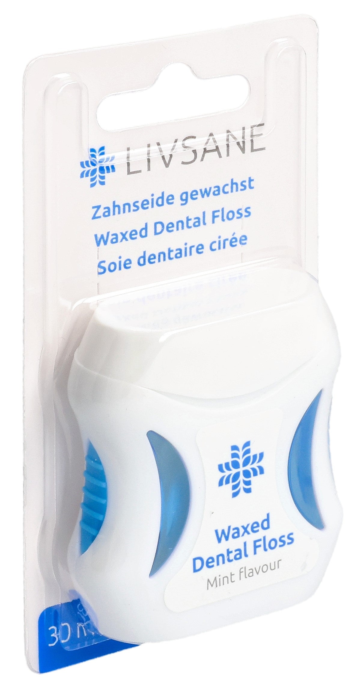 LIVSANE Soie Dentaire Cirée 30m - Hygiène &amp; Soin Buccal | Efficacité Propre