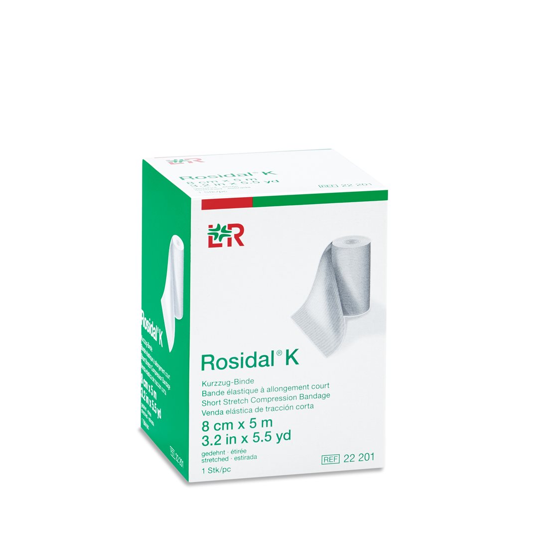 ROSIDAL K Bande Élastique Allongement 8 cm x 5 m | Confort &amp; Maintien