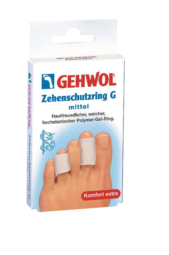 GEHWOL Bagues Protectrices Orteils Moyennes 30mm | Lot de 2