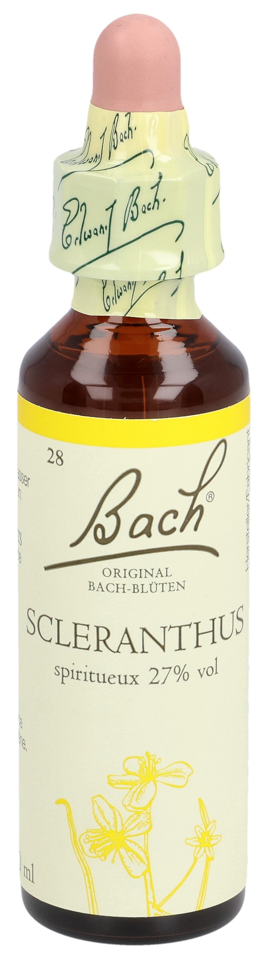 Fleurs de Bach Original Scleranthus N°28 Équilibre Émotionnel 20 ml