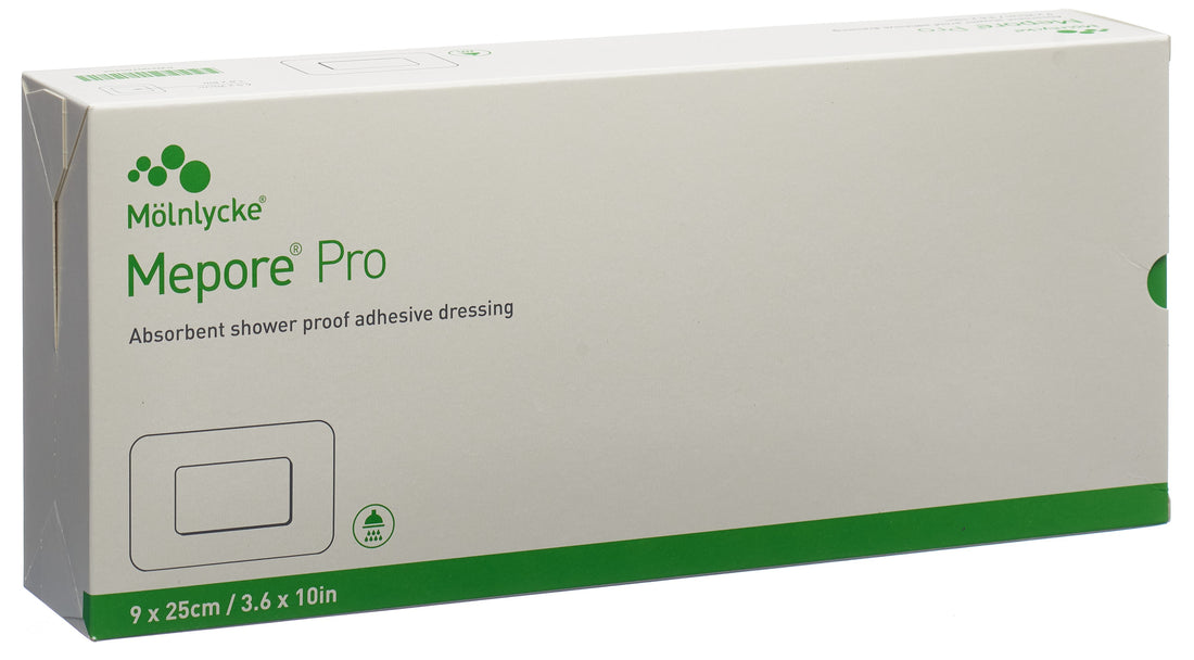MEPORE PRO Pansement Chirurgical 25x9cm Cou 19x4.5cm 30 Pièces