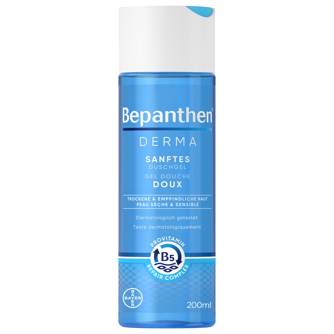 BEPANTHEN DERMA Gel Douche Doux Peaux Sèches 200 ml