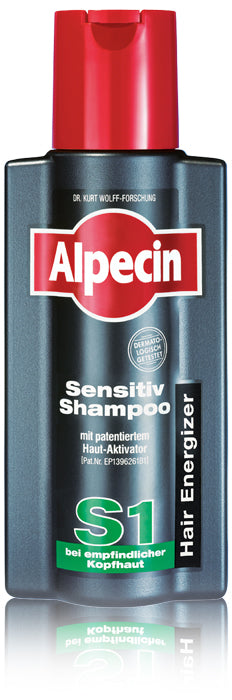 ALPECIN Hair Energizer Shampooing Sensibilité 250 ml | Cheveux Forts