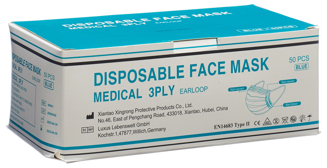 XINGRONG masque facial médical type II 50 pce
