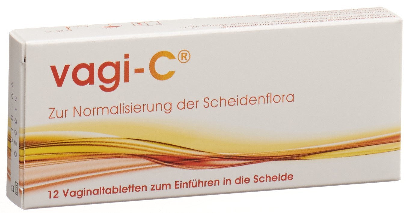 VAGI-C Soin Intime Confort 12 Comprimés Vaginal