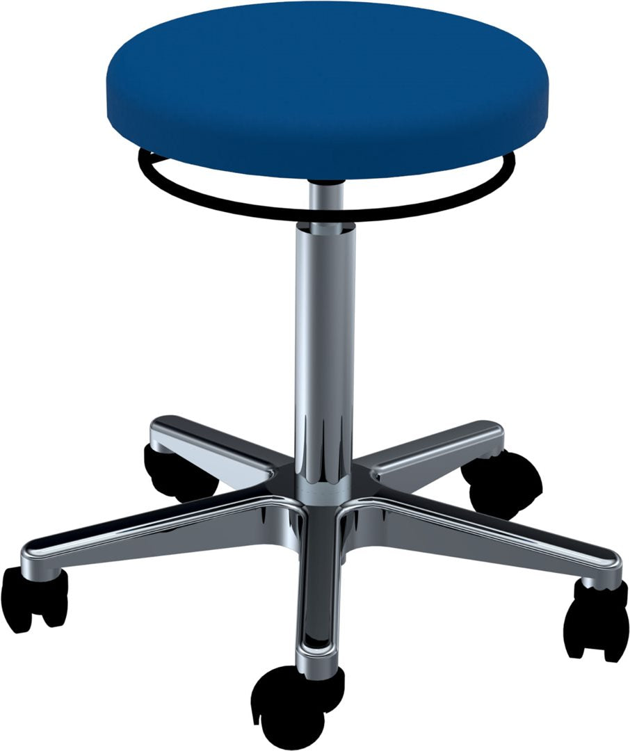 HESS BaseLine Tabouret KL005 Bleu Gentiane Confortable | Siège Ergonomique