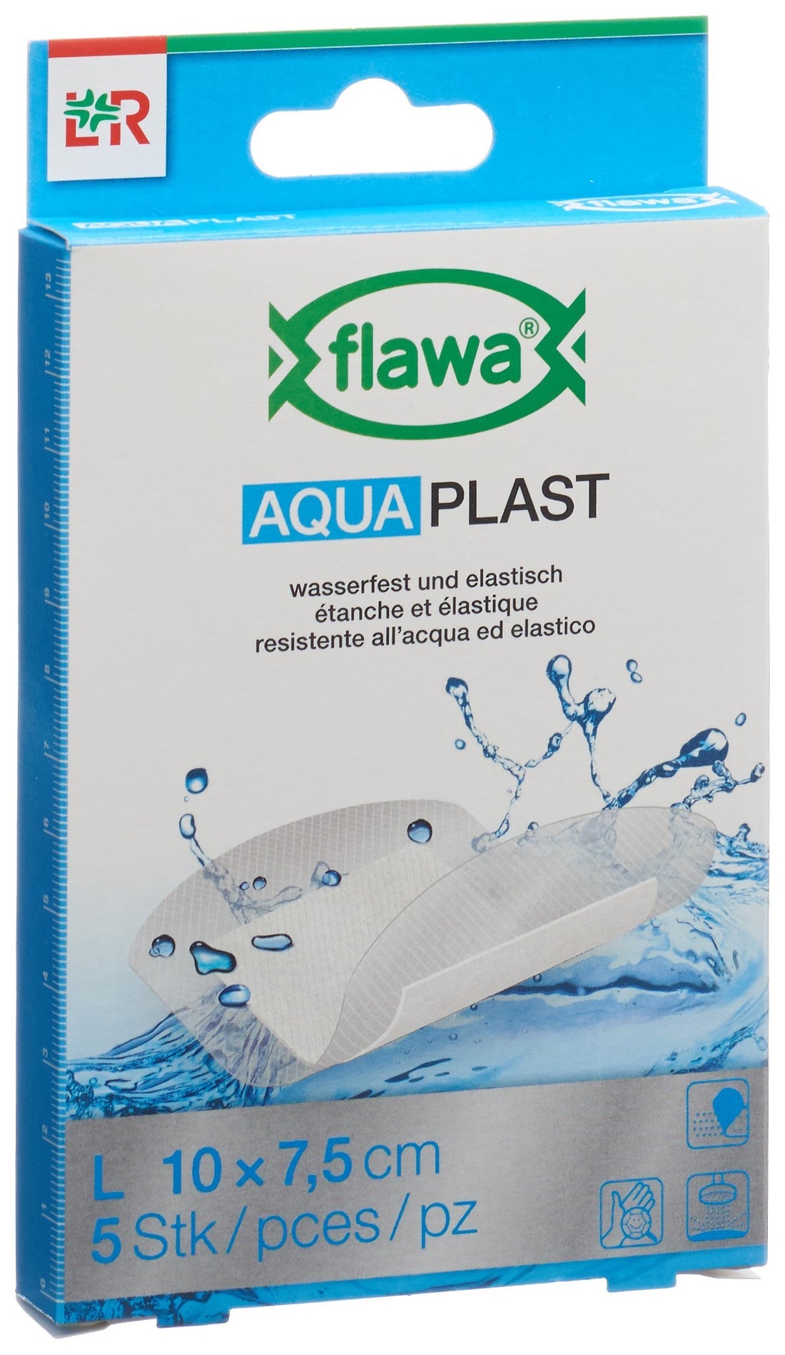 FLAWA Aqua Pl Pansement Imperméable 7.5x10cm 5 Pièces
