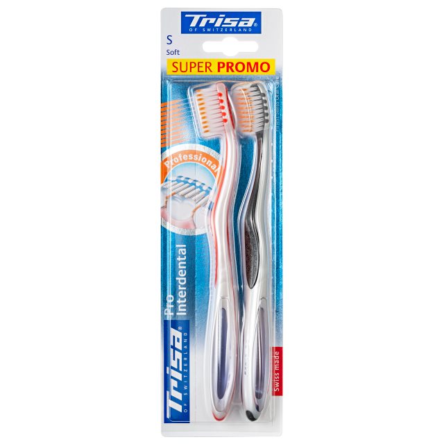 TRISA Brossettes Interdentaires Duo Soft Soin Complet | Lot de 2