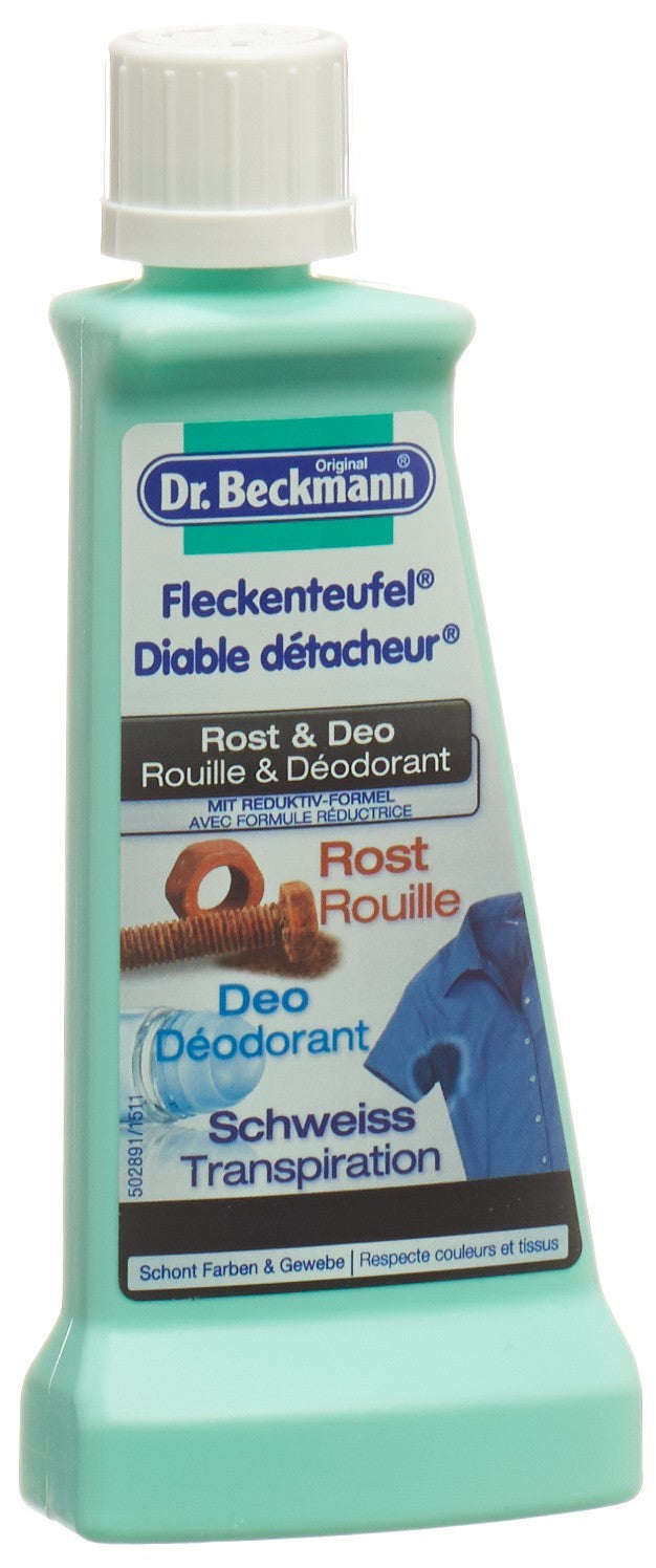 Dr. Beckmann Détacheur Rouille &amp; Déodorant 50 ml | Efficace