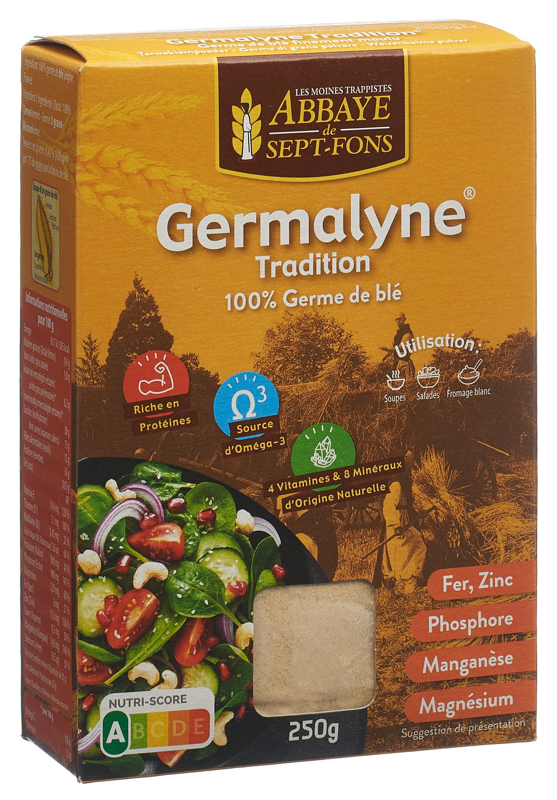 GERMALYNE Poudre 250 g | Soin Apaisant et Réparateur