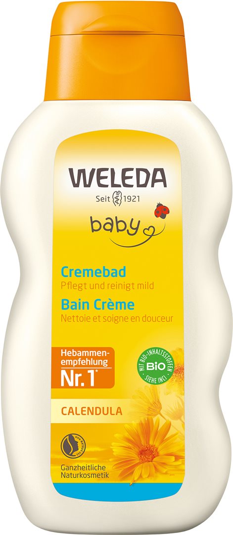 WELEDA BABY bain crème calendula fl 200 ml