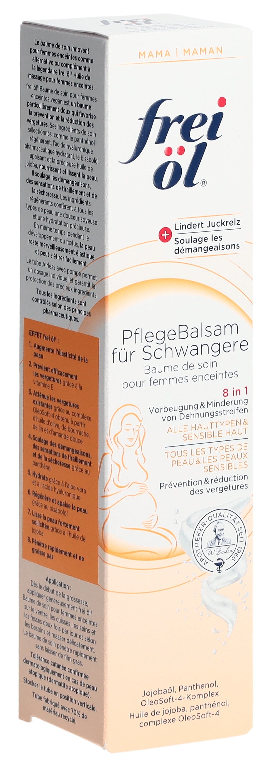 FREI ÖL MAMAN Baume Soin Grossesse Femme 125 ml | Confort
