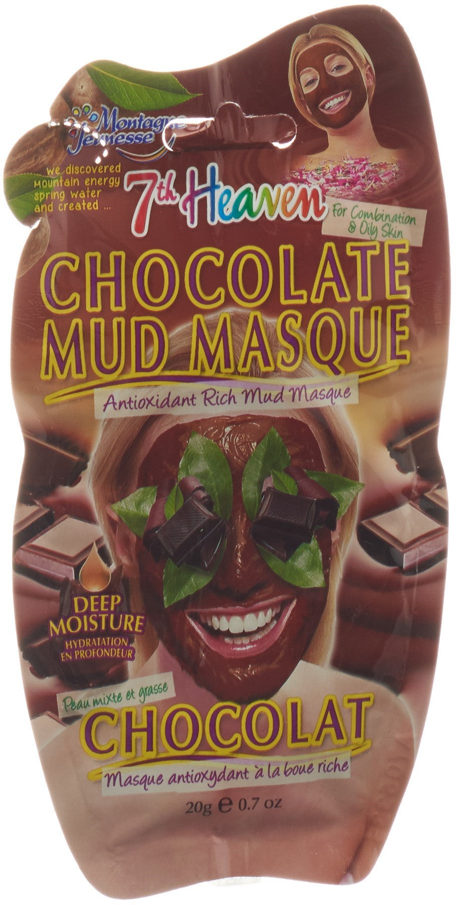 Montagne Jeunesse Masque Chocolat Purifiant &amp; Hydratant 20g