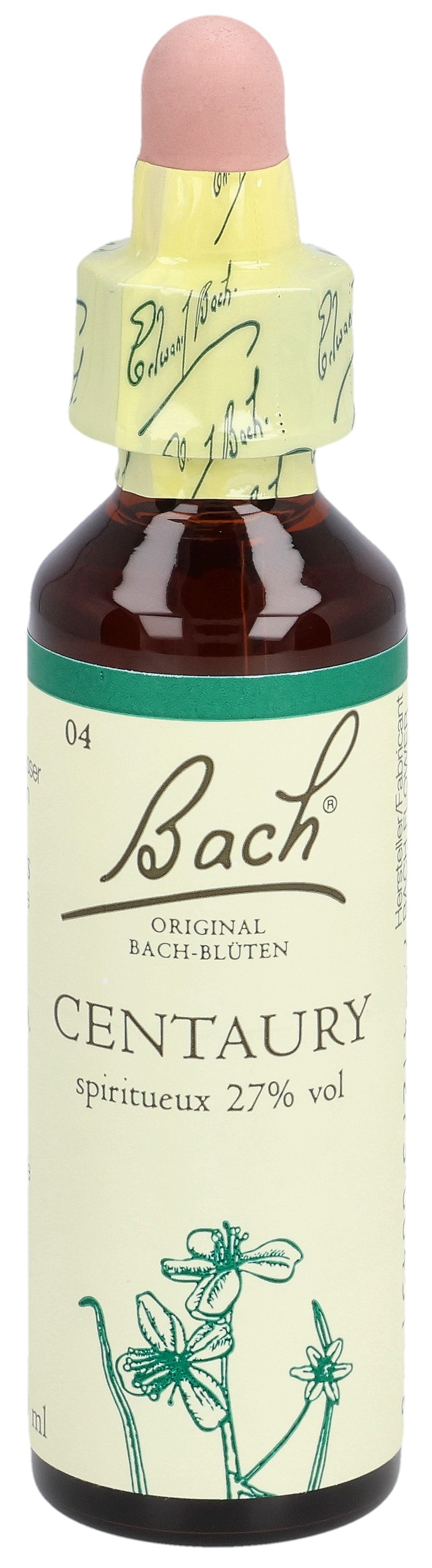 Fleurs de Bach Original Centaury N°4 20 ml | Équilibre Émotionnel