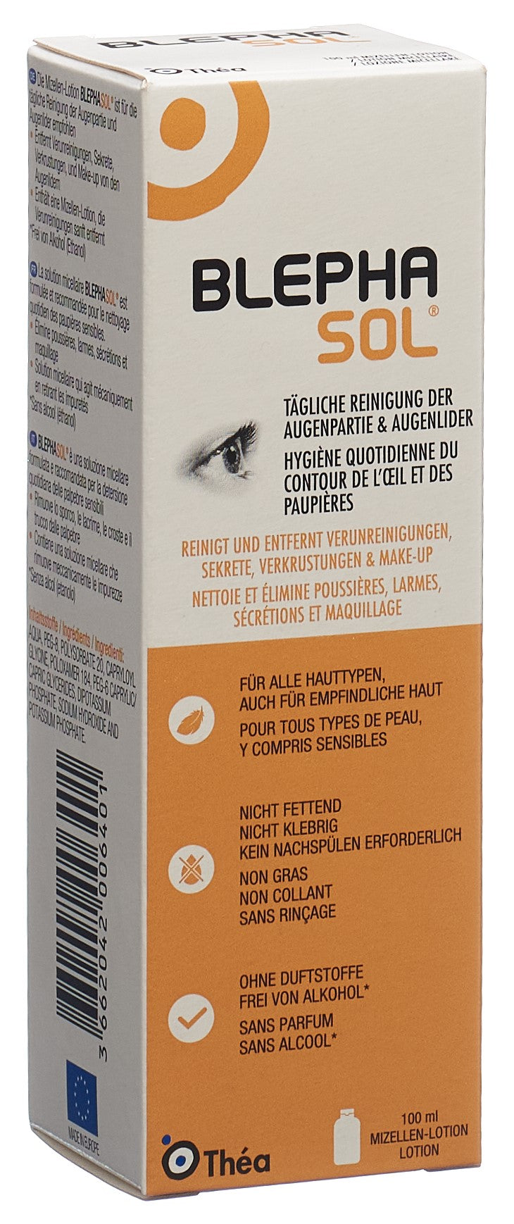 BLEPHASOL Lotion Micellaire Nettoyante Yeux 100 ml