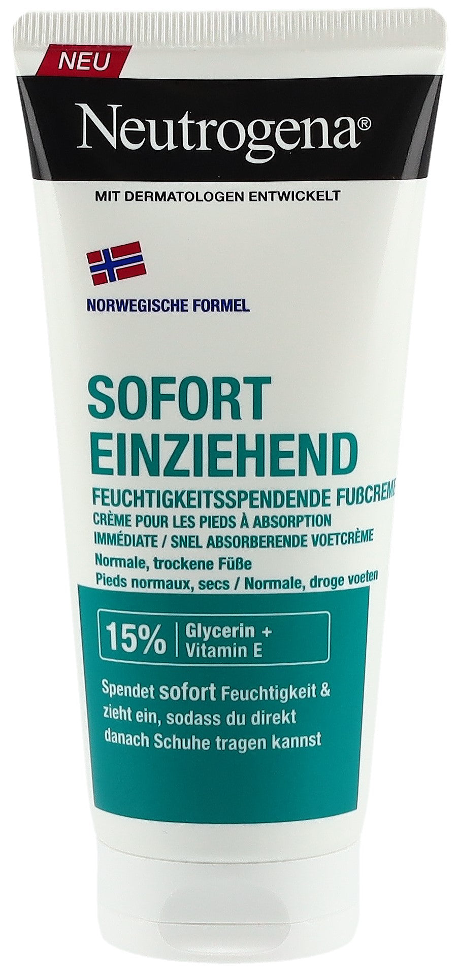 NEUTROGENA Crème Pieds Réparatrice Absorption Rapide 100 ml