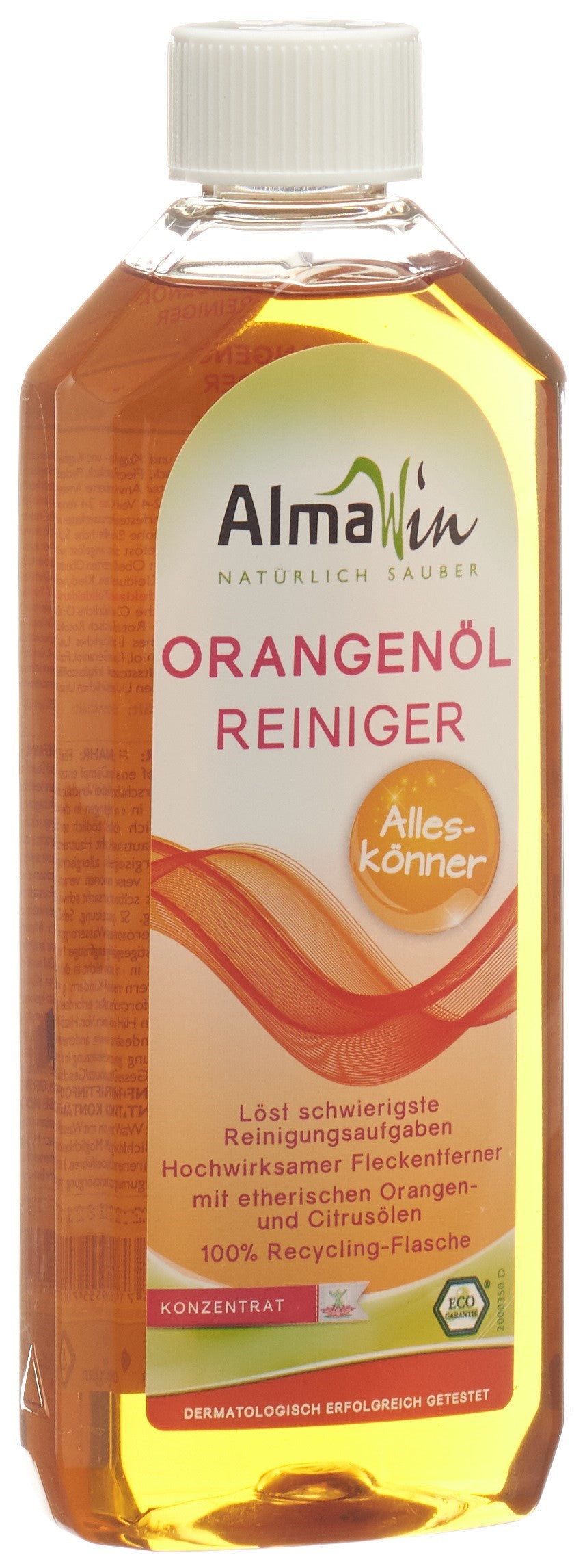 ALMA WIN Huile Nettoyante Orange 500 ml | Peau Douce