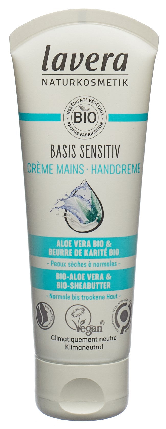 LAVERA Basis Sensitiv Crème Mains Réparatrice 75 ml