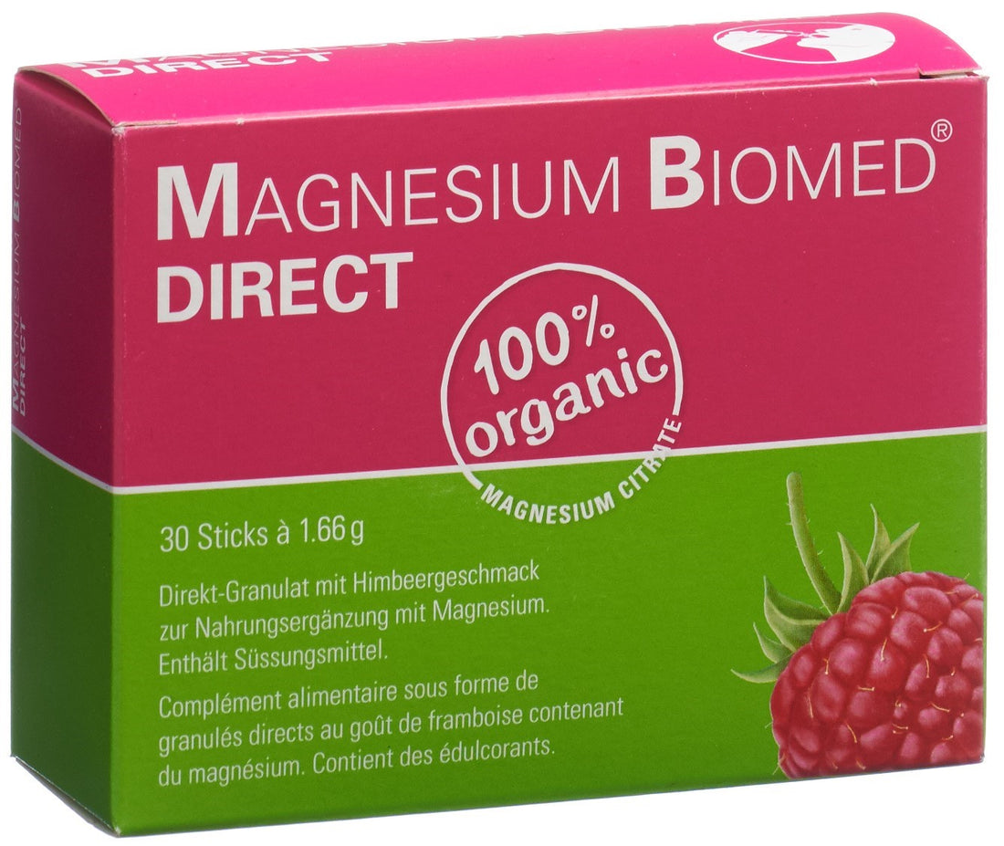 MAGNESIUM BIOMED Granulés Stick 30 Unités | Soutien Énergie