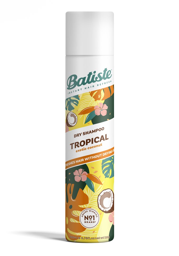 Batiste Shampooing Sec Tropical Fraîcheur Instantanée | 200 ml