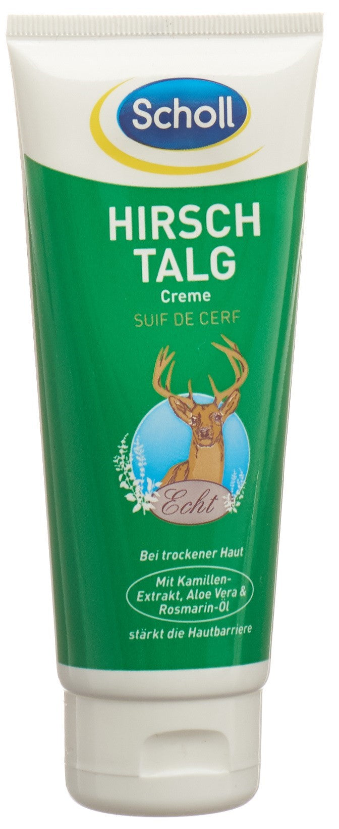 Scholl Crème Suif de Cerf Réparatrice Pieds Secs 100 ml