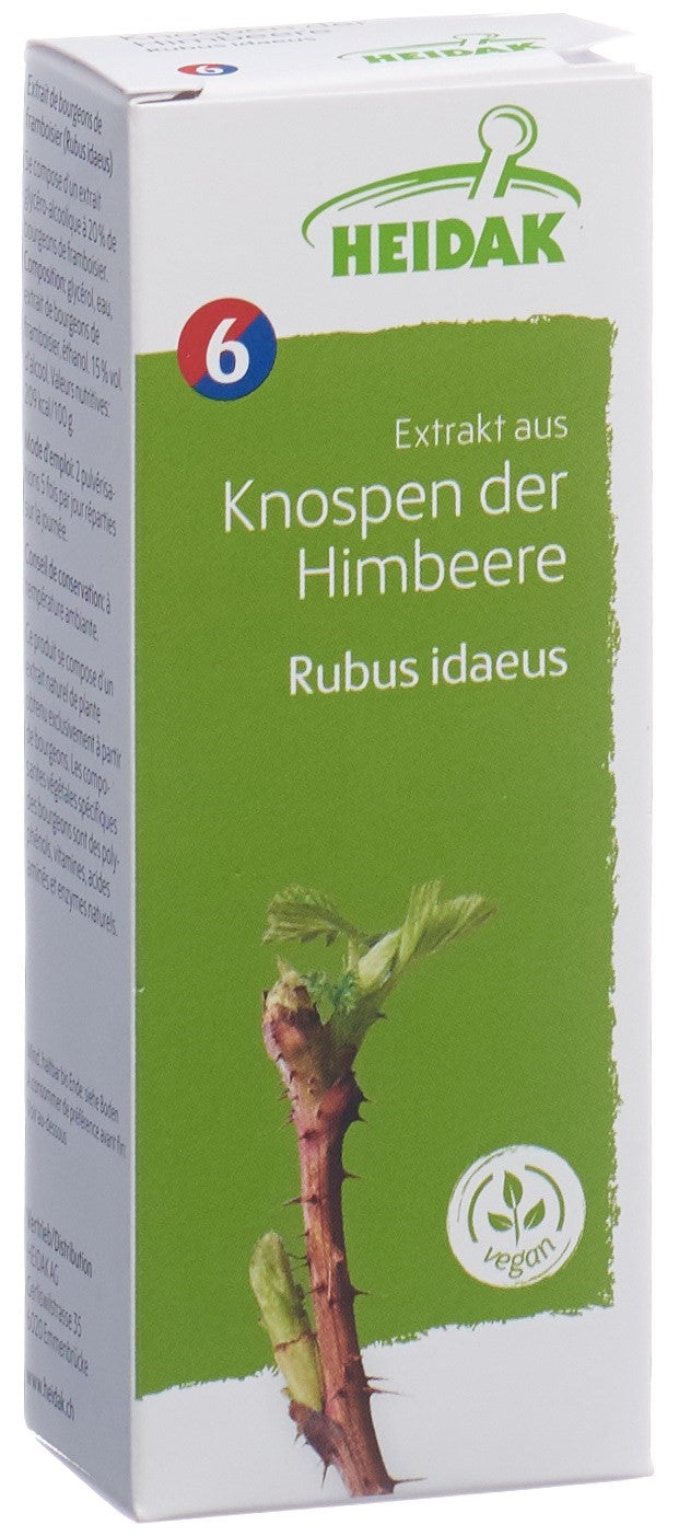 HEIDAK Rubus Idaeus Macérat Glycériné 30 ml | Sève Bio
