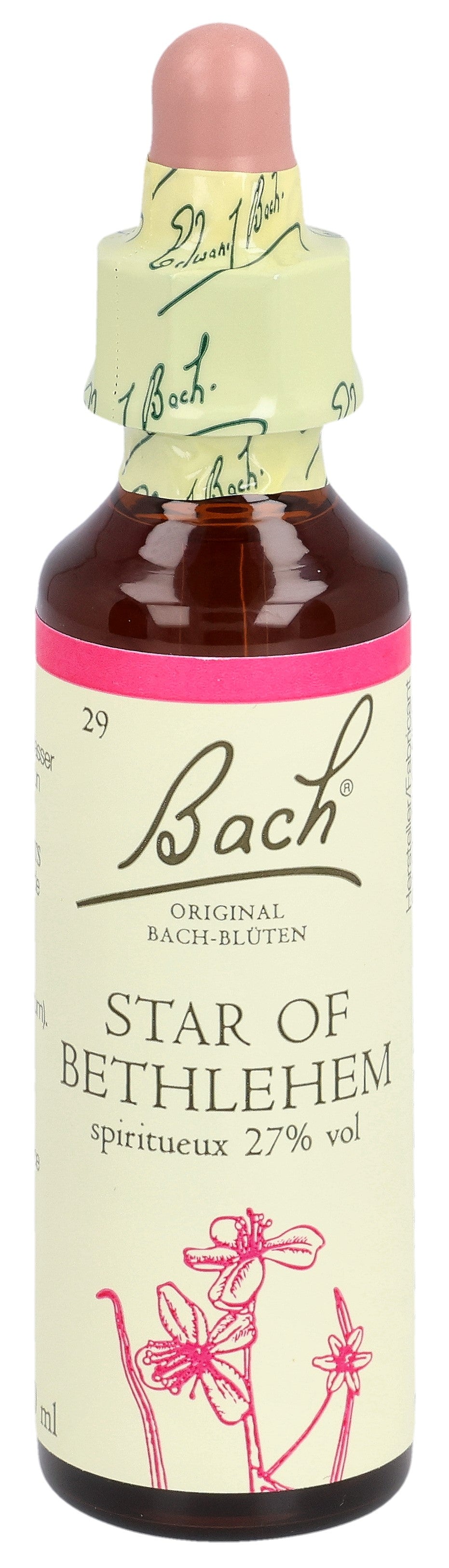 Fleurs de Bach Original Étoile de Bethléem N°29 Apaisement 20 ml