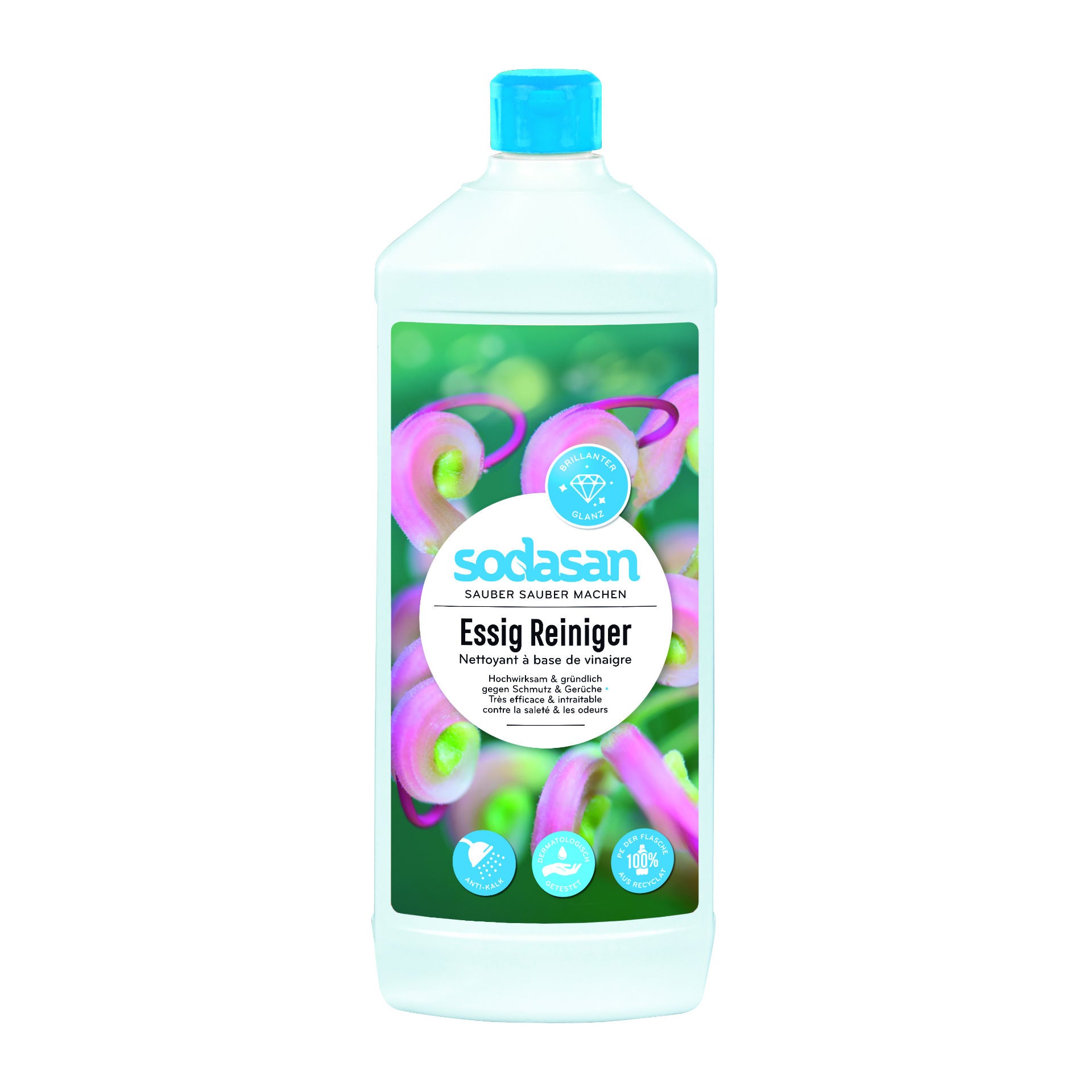 SODASAN Nettoyant Vinaigre Bio Efficace 1 L