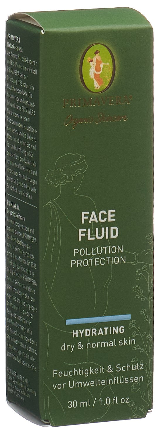 PRIMAVERA Fluide Hydratant Visage Peau Sèche 30 ml