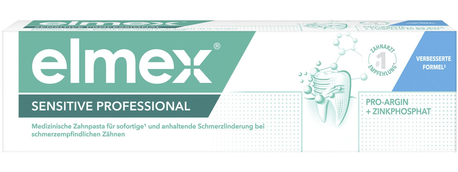 Elmex Sensitive Professional Dentifrice Soulage Sensibilité | Tube 75 ml