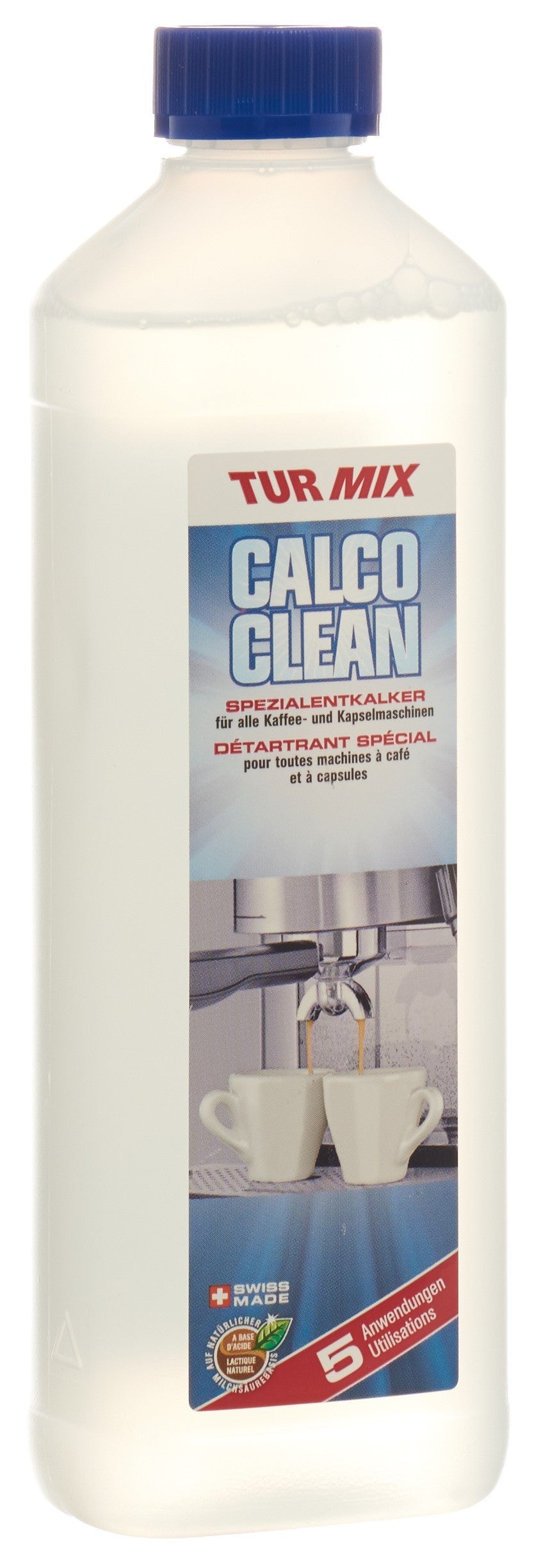 TURMIX Calco Clean Liquide 500 ml | Détartrant Puissant pour Appareils