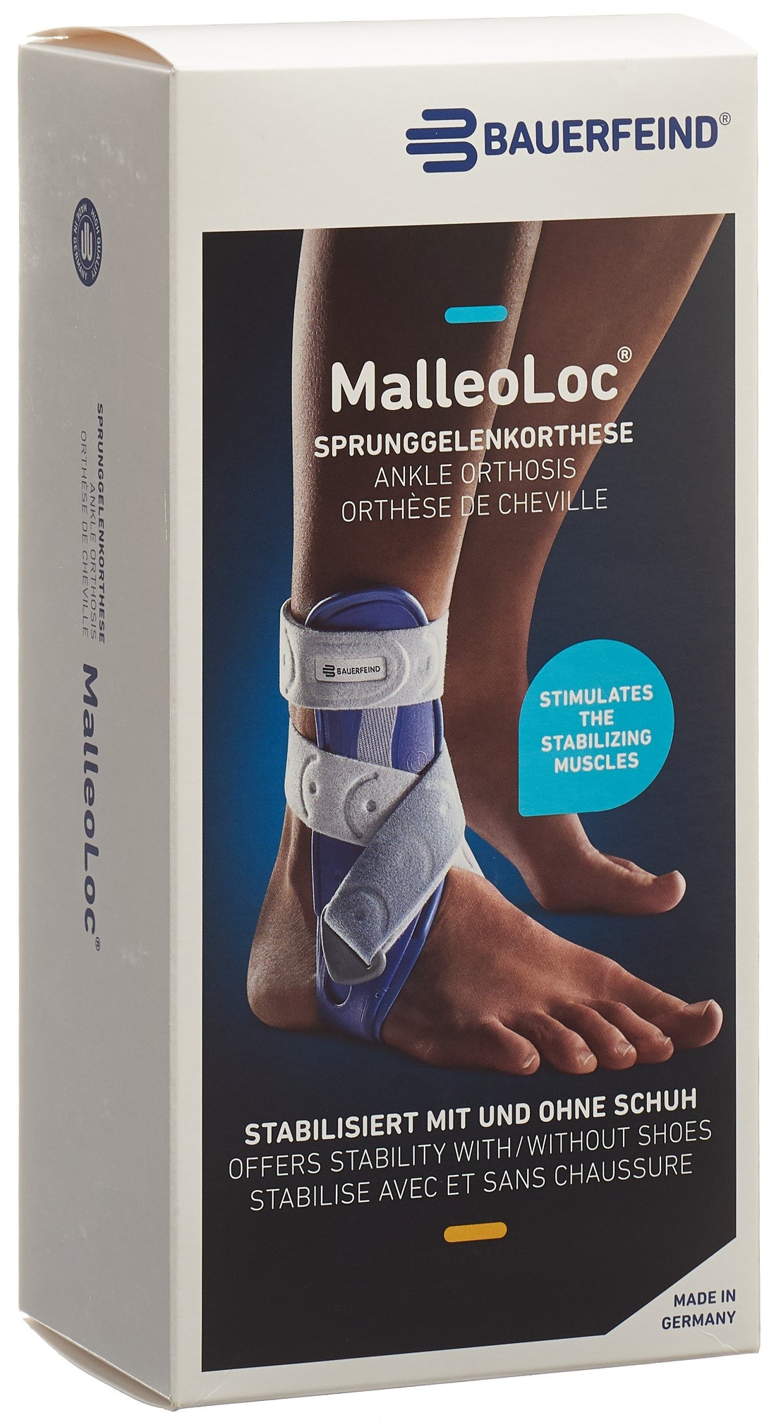 BAUERFEIND MalleoLoc Orthèse Cheville Stabilité Taille 2 | Médical