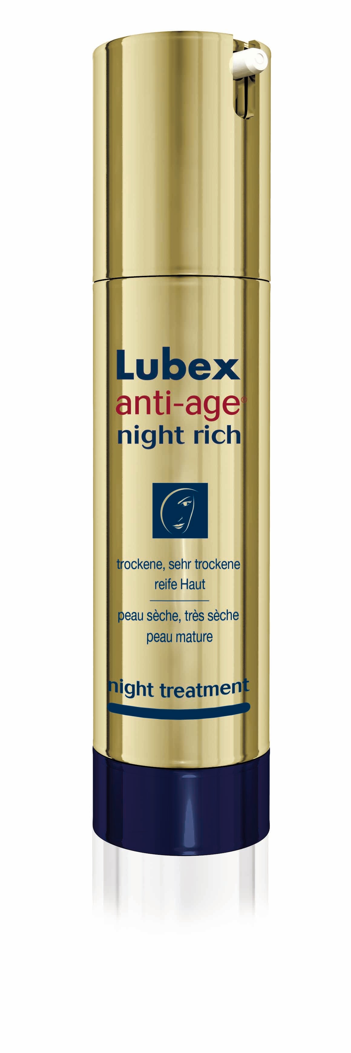 LUBEX ANTI-AGE Crème Nuit Riche Régénérante | 50 ml