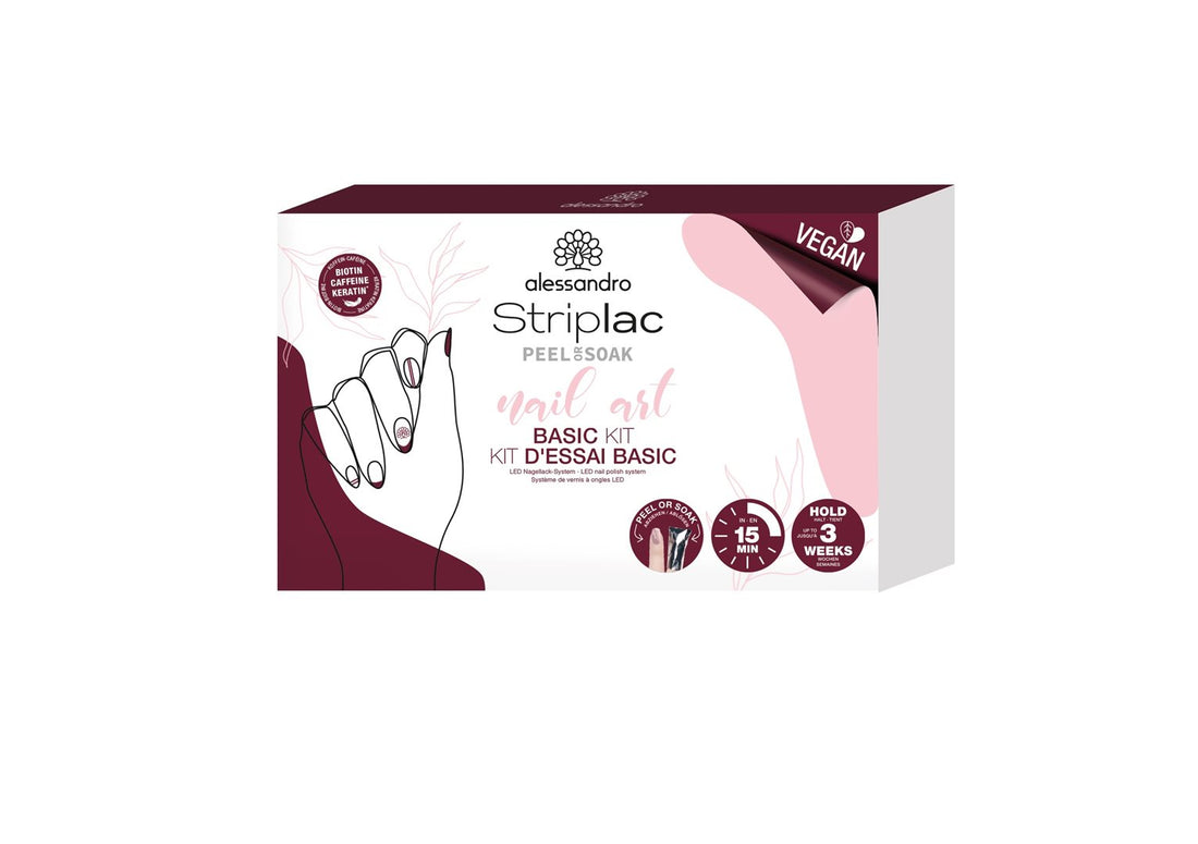 ALESSAN ST2 Peel Or Soak Nail Art Kit