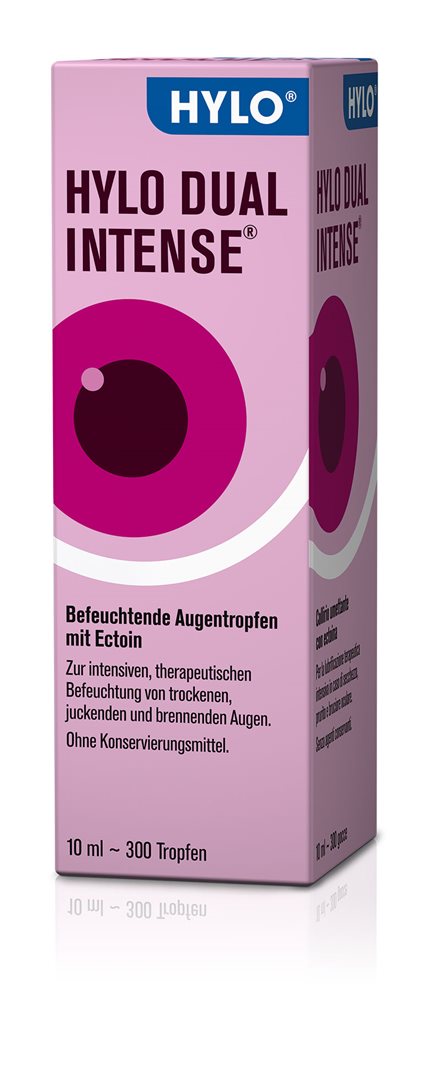 HYLO DUAL INTENSE gouttes oculaires soulagement intense | 10 ml