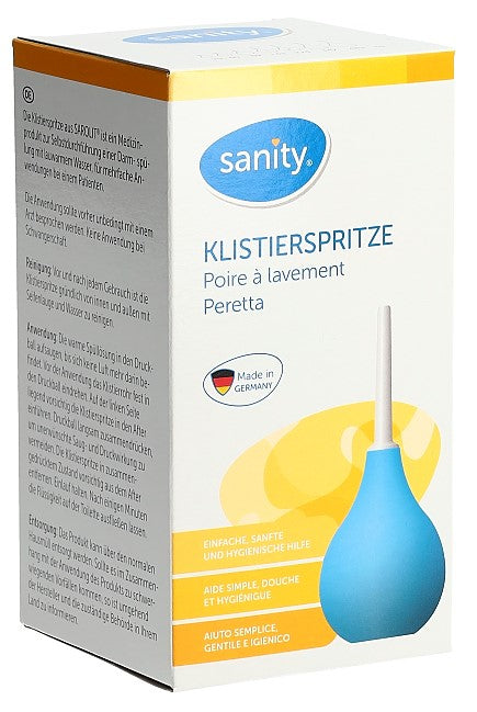 SANITY Poire Lavement Médical 224 ml | Confort &amp; Hygiène