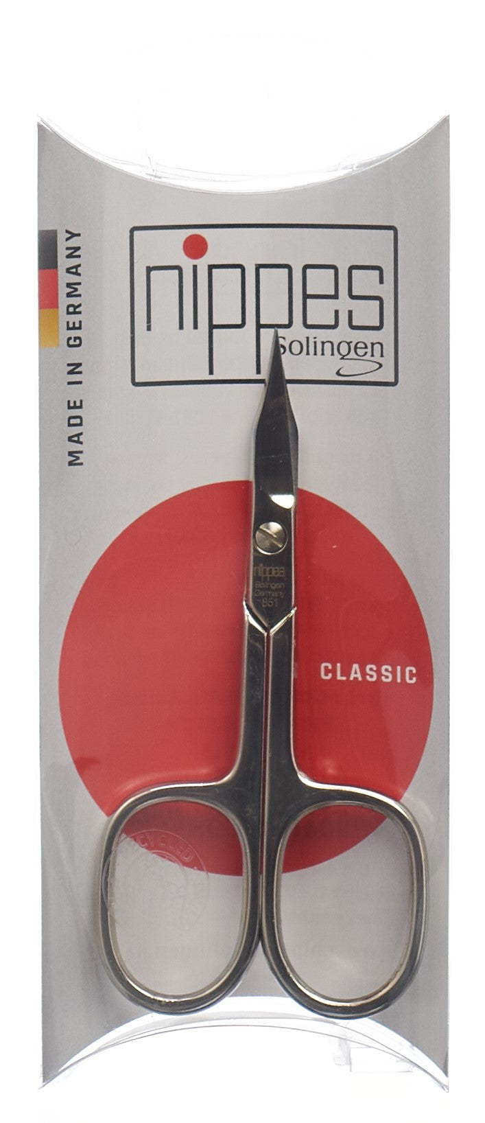 NIPPES Ciseaux Cuticules Professionnels 9 cm Nickelés | Soin Manucure