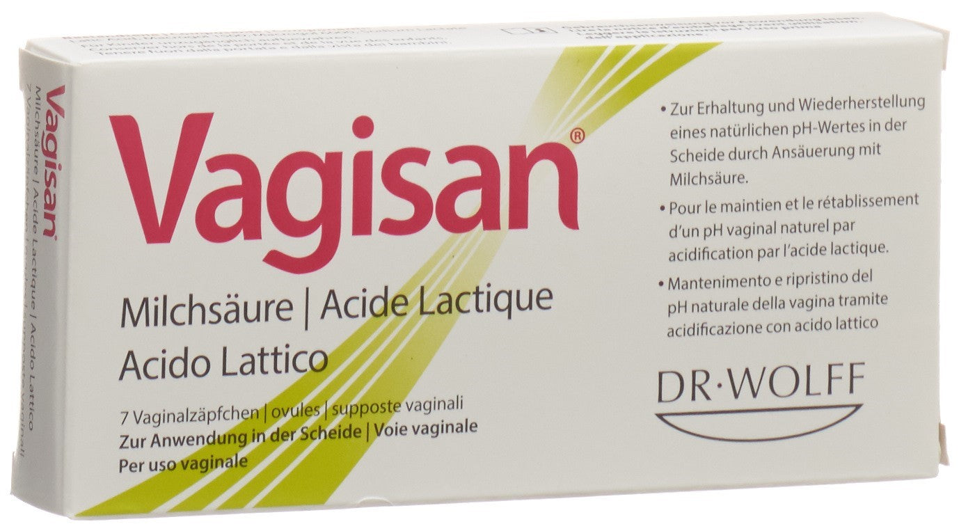 Vagisan Ovules Acide Lactique Équilibre Intime | 7 Ovules