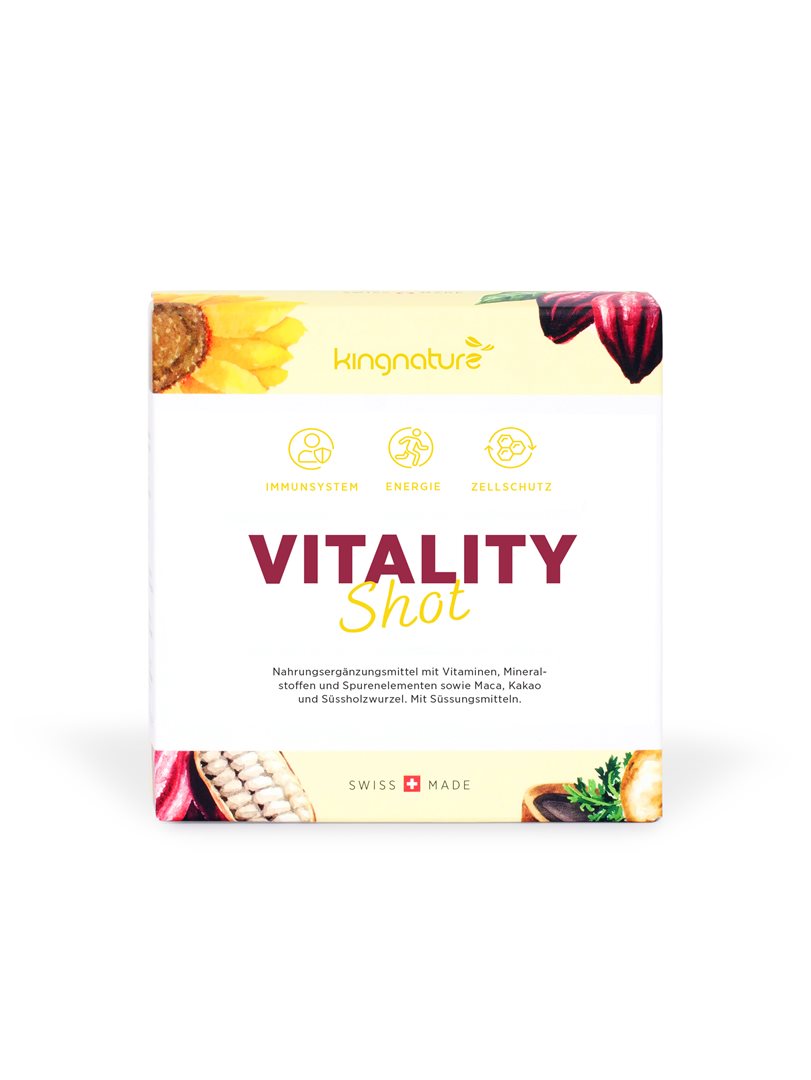 KINGNATURE Vitality Shot Booster Énergie | 30 sticks