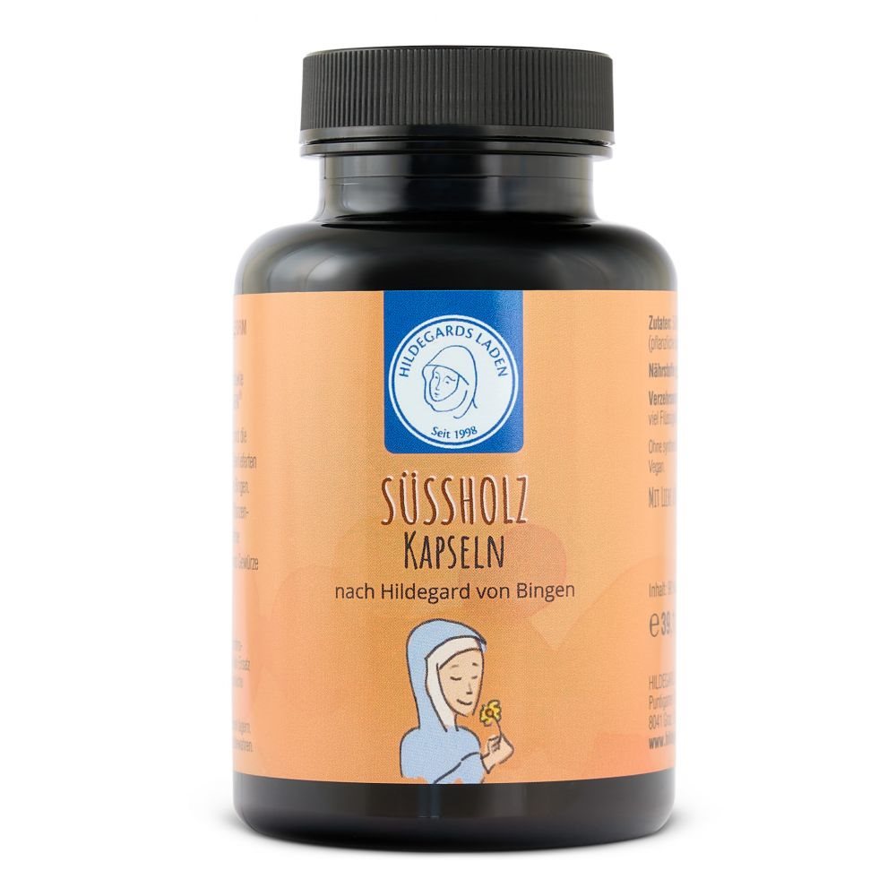 HILDEGARDS LADEN Réglisse Bio 90 Gélules | Soulagement Naturel