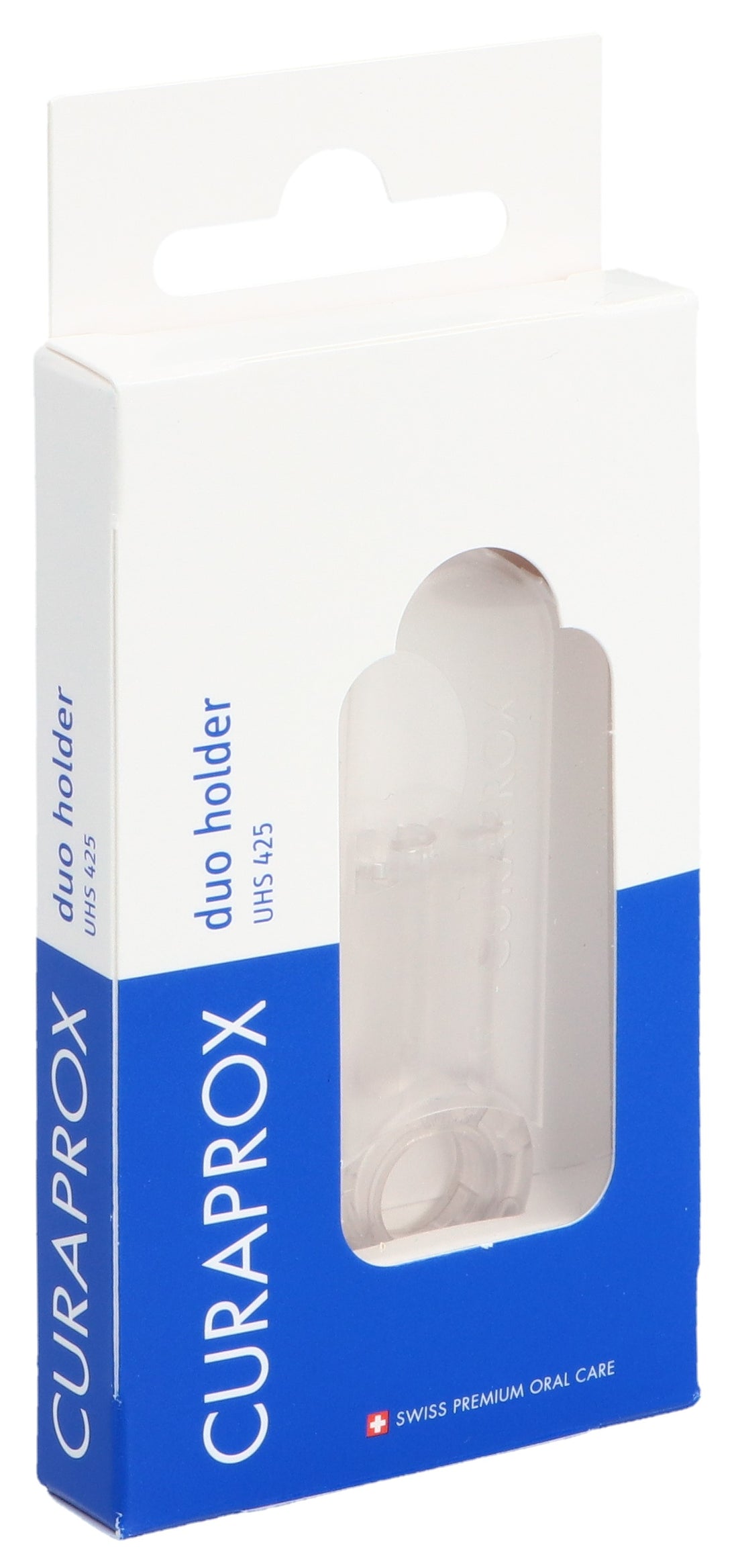 CURAPROX UHS 425 Brosse à Dents Manuelle Duo Manche Transparent | Soin Bucal Efficace