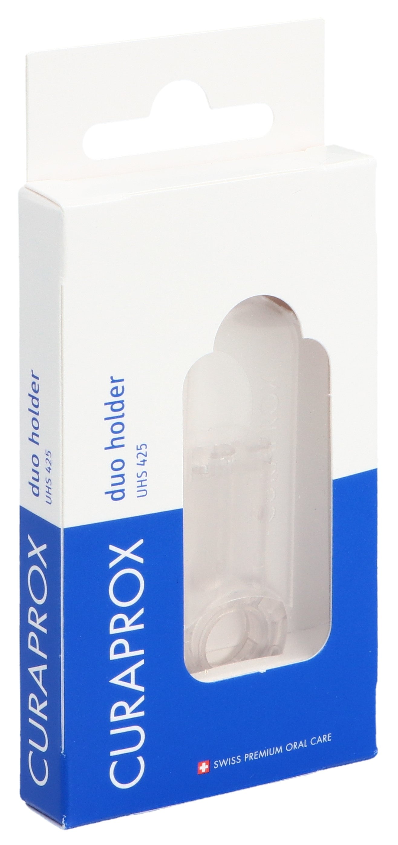 CURAPROX UHS 425 Brosse à Dents Manuelle Duo Manche Transparent | Soin Bucal Efficace