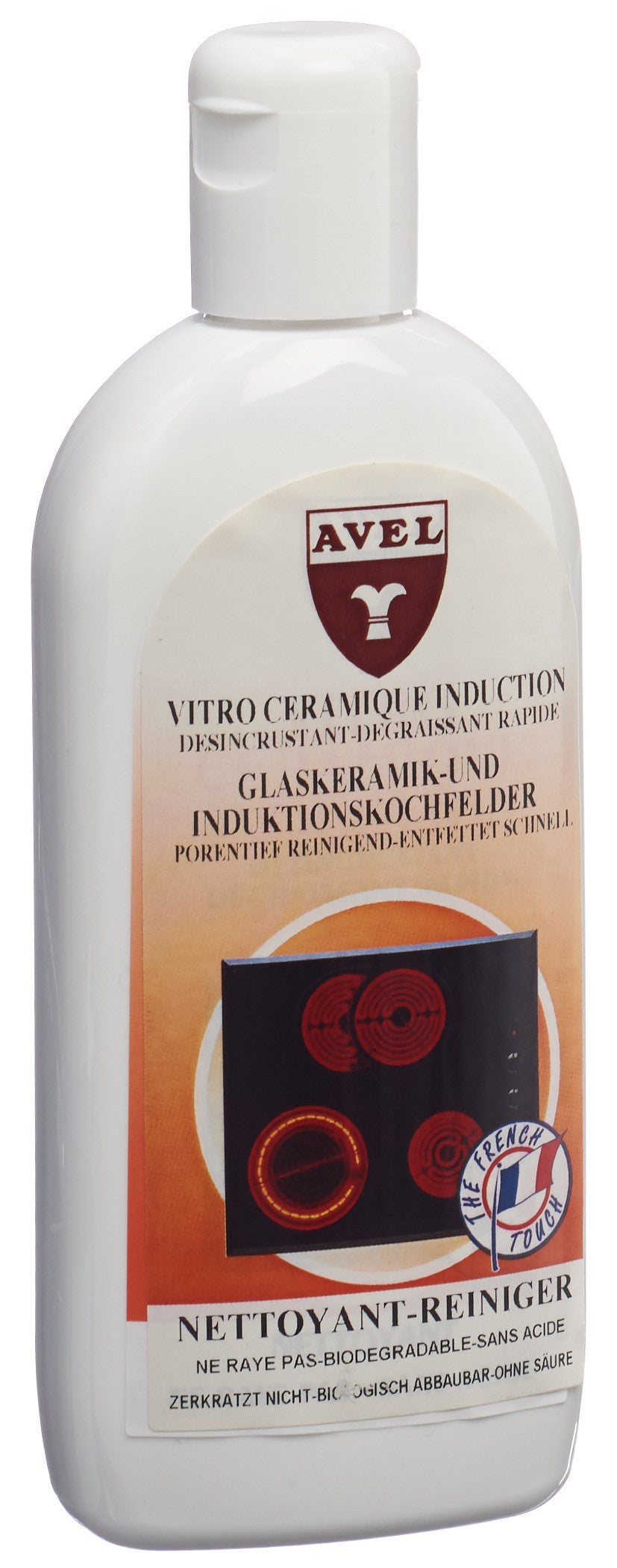 AVEL Spray Dégraissant Vitrocéramique Induction 250 ml | Brillance Parfaite