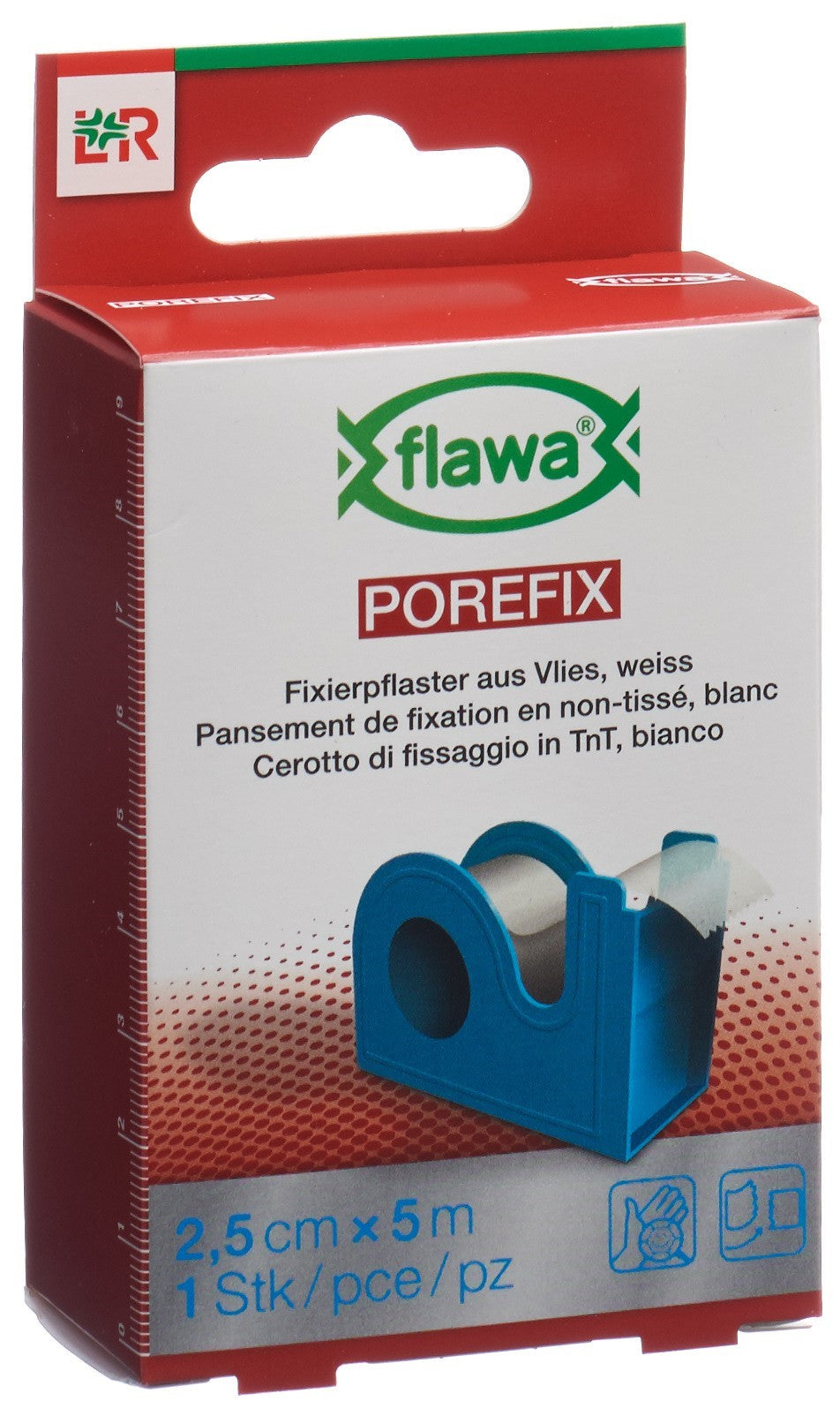 FLAWA Porefix Sparadrap Cicatrisant 2.5 cm x 5 m