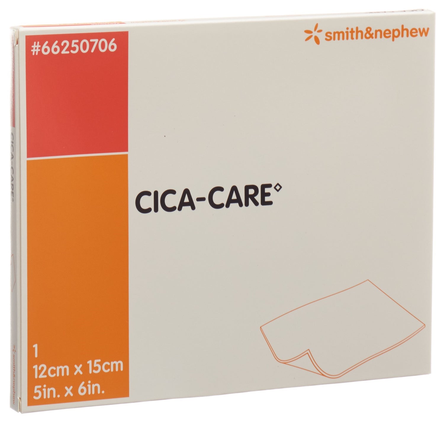 CICA-CARE Plaque Gel Silicone Cicatrices 12 x 15 cm Efficace