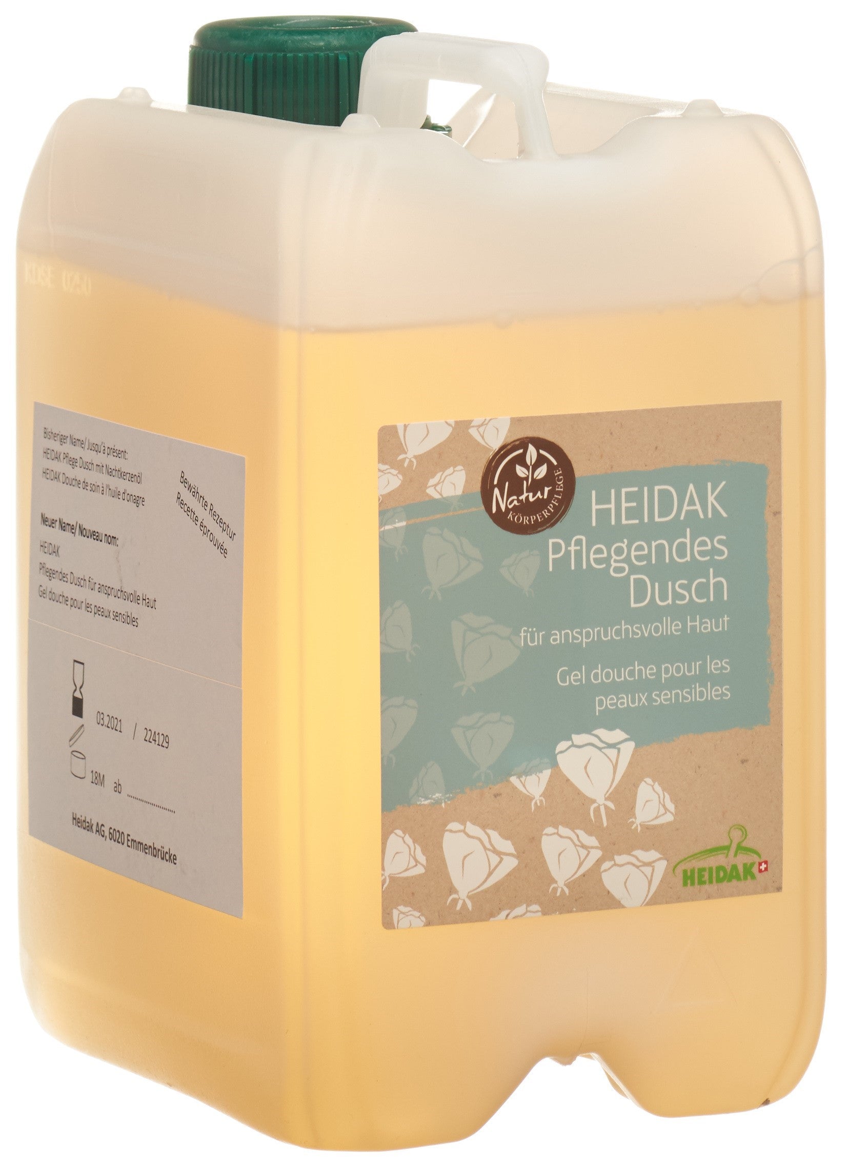 HEIDAK Gel Douche Peaux Sensibles Douceur Apaisante 2.5 L