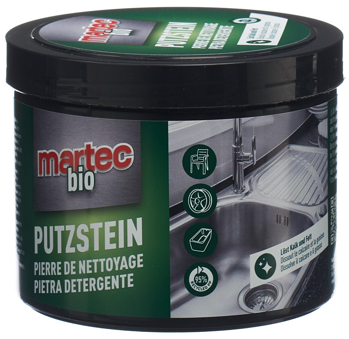MARTEC HOUSEHOLD Pierre Nettoyante Bio Efficace 400 g