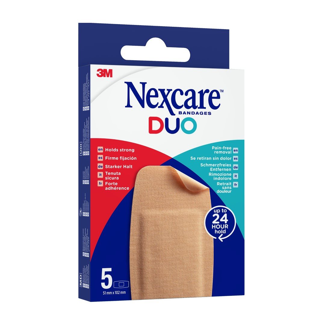 3M NEXCARE pansements duo maxi 5 pce