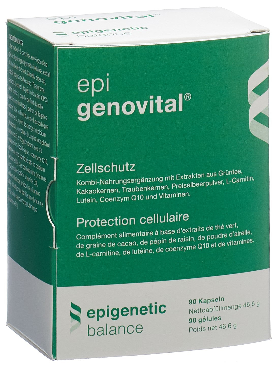 EPIGENOVITAL Complément Alimentaire Anti-Âge | 90 Capsules