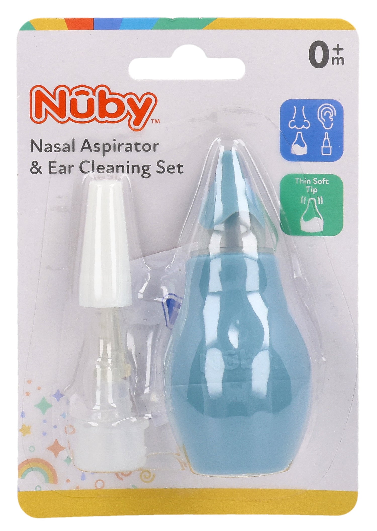 NUBY Mouche-Bébé Poire Souple | Nettoyage Doux &amp; Efficace des Voies Nasales